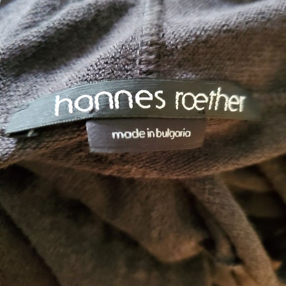 Hannes Roether Humbel Desert Core Linen Sweater Gray Sm $325 - Picture 7 of 7